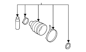 C9GDA1KD0A - : Inner Boot for Nissan: Juke Image