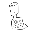 88950973 - : Buckle End for Buick: Rainier | Chevrolet: Trailblazer, Trailblazer EXT | GMC: Envoy, Envoy XL | Oldsmobile: Bravada Image