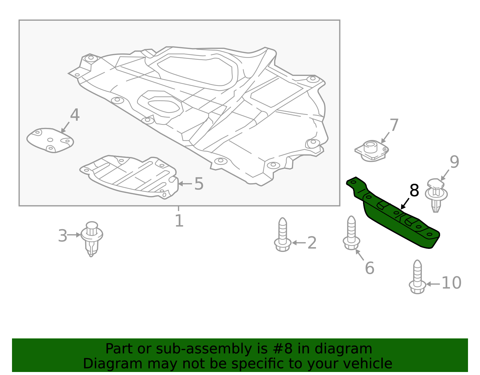 KPF1-56-115 - Splash Shield - 2022-2025 Mazda CX-5 | Mazda Swag