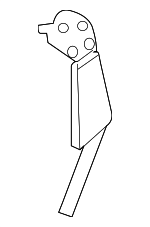 88608AC800 - Body: Seat Back Frame Bracket for Infiniti Image