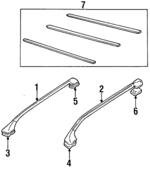 MXC6568 - : Cross Bar for Land-Rover Image