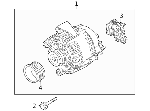 Alternator for 2013 BMW X6 #0