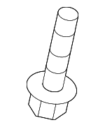 1123412506K - Steering: Protector Bolt for Hyundai: Accent, Elantra, Elantra Coupe, Elantra GT, Genesis Coupe, Veloster Image