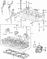 12010PA5000 - : Cylinder Head Assembly for Honda Image