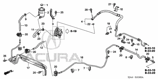 P.S. Lines (1) for 2006 Acura RL #0
