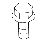 SU00300013 - Body: Console Mount Bolt for Scion: FR-S | Toyota: 86, GR86 Image