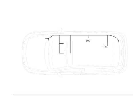 Cable Harness Automobile Telephone for 2016 Mercedes-Benz B250e #0