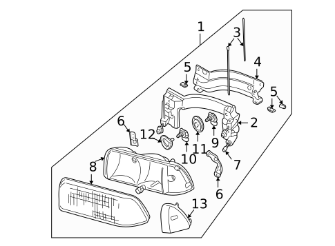 Lighting - Exterior for 1995 GMC Sonoma #0