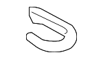 859122E600U7 - Body: Hook for Hyundai Image
