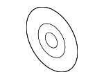 23772AA090 - Cooling System: Idler Pulley Cover for Subaru Image