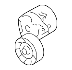 23769AA080 - Maintenance &amp; Lubrication: Accessory Drive Belt Tensioner Assembly for Subaru Image