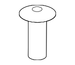 1249205163 - Body: Side Trim Screw for Genesis: Electrified G80, Electrified GV70, G70, G80, G90, GV60, GV70, GV80, GV80 Coupe | Hyundai: Accent, Azera, Elantra, Elantra GT, Elantra N, Equus, Genesis, Genesis Coupe, Ioniq, Ioniq 5, Ioniq 6, Kona, Kona Electric, Kona N, Palisade, Santa Cruz, Santa Fe, Santa Fe Sport, Santa Fe XL, Sonata, Tucson, Veloster, Veloster N, Venue, Veracruz, XG300, XG350 Image