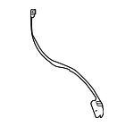 1Y0871956B - Body: Strap for Volkswagen: Beetle Image