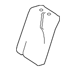 7107806K10A0 - Body: Seat Back Cover for Toyota: Camry Image