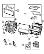 5191801AE - Air Conditioners and Heaters: Blower Motor Housing for Mopar Image