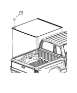 55276892AA - Labels All Vehicle Locations: Tonneau Label for Mopar Image