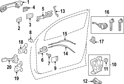 Front Door for 2024 Toyota Tundra #1