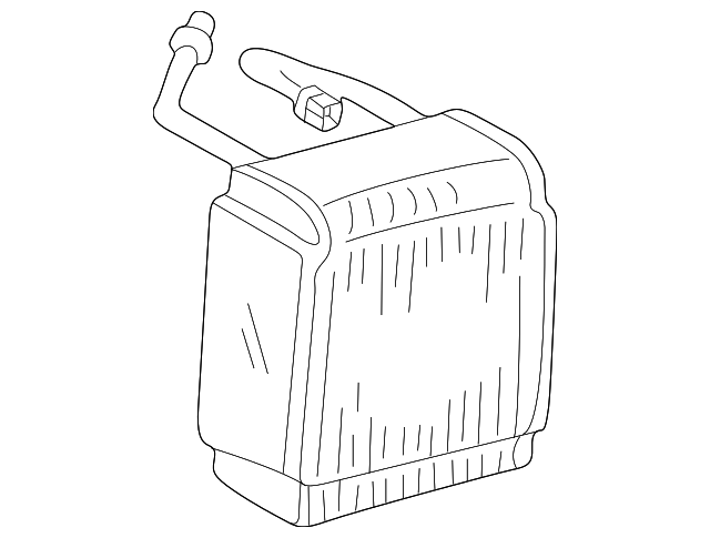 Front A/C Evaporator Core OEM Motorcraft YK211 for Ford E-150, E-250