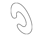 9052017042 - Steering: Upper Shaft Snap Ring for Scion: tC, xA, xB | Toyota: 4Runner, Camry, Celica, Echo, Highlander, Land Cruiser, MR2 Spyder, Paseo, Prius, RAV4, Supra, Tacoma, Tercel Image