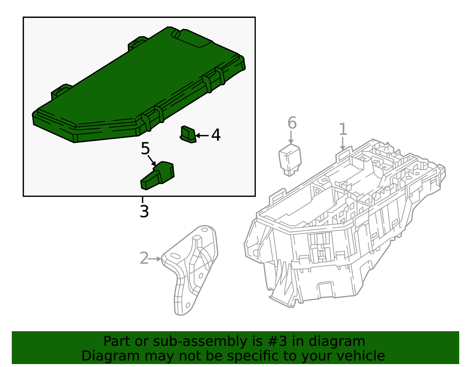 38256-TWA-A01 - Cover Relay Box (Upper) - 2018-2020 Honda Accord ...