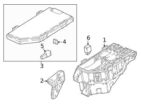 Fuse & Relay for 2019 Honda Accord #1