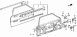 75760SB2003 - Body/Air Conditioning: PIN, DOOR CHECKER for Honda Image
