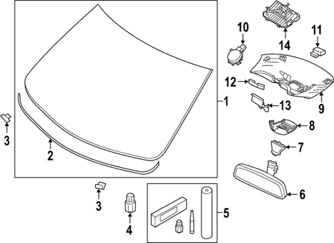 Wipers for 2019 Volvo S90 #5