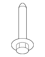 7129907535 - Body: Bumper Cover Mount Bolt for BMW Image