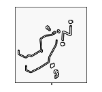 49721EZ40A - Steering: Return Pipe for Nissan: TITAN XD Image