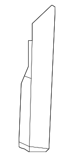 7575142010 - : Front Molding for Subaru: Solterra Image