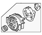 LR158705 - Electrical: Alternator for Land-Rover Image