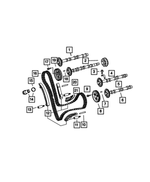 5125905AA - 3.0L Turbo Diesel; Engine: O Ring for Mopar Image