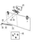 68030981AA - Electrical: Screw for Mopar Image