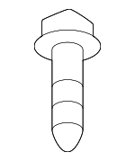 998650516 - Body: Air Guide Screw for Mazda: 2, 3, 5, 6, CX-3, CX-30, CX-5, CX-50, CX-7, CX-70, CX-9, CX-90, Miata, MPV, MX-30 EV, MX-5 Miata, RX-8 Image