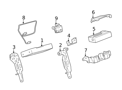 Communication System Components for 2016 Lexus RX450h #4