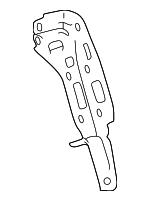 8621276050 - : AM/FM CD Mount Bracket for Lexus: CT200h Image