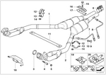 18301728734 - Exhaust System: Gasket Ring for BMW Image