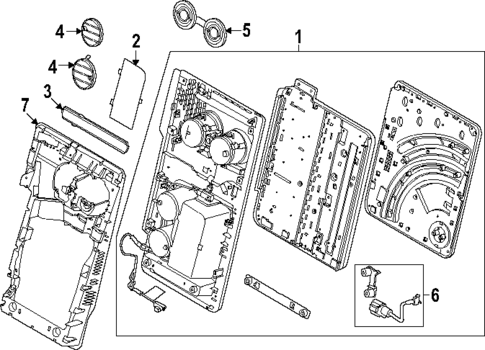 Split Bench Seat for 2024 Ford F-450 Super Duty #2