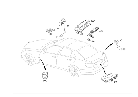 Taxi Additional Parts for 2012 Mercedes-Benz E350 #0
