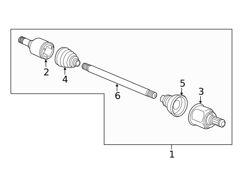 Drive Axles for 2024 INFINITI QX50 #0