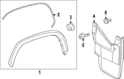 Exterior Trim - Fender for 2024 Toyota Sequoia #0