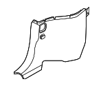 GJE2428CBLEG - Body: Quarter Trim Panel for Jaguar Image