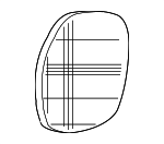 GJA2442CBLEG - Body: Speaker Grille for Jaguar Image