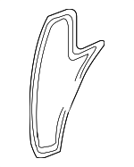 HJB8134AB - Body: Water Shield for Jaguar Image