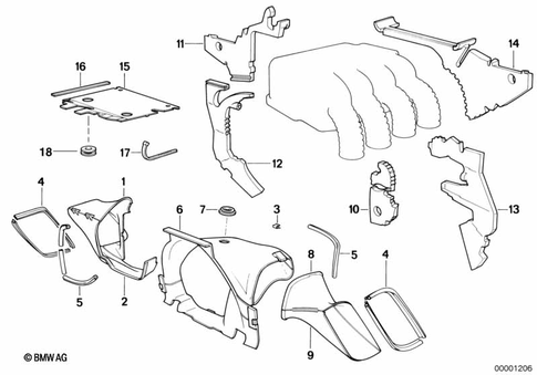 Intake Manifold System for 1992 BMW-Motorrad K 1 #0