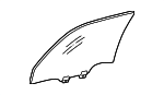 6810133100 - Body: Door Glass for Lexus: ES300, ES330 Image