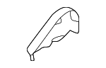 726660C080 - Body: Seat Latch Cover for Toyota Image