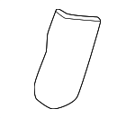 726650C100 - Body: Seat Trim Panel for Toyota Image