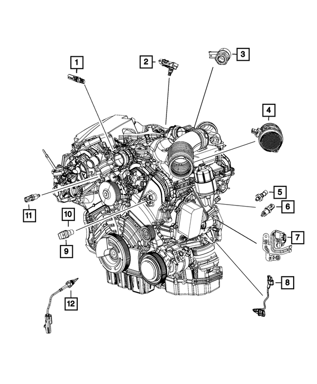 « 68247772AA – Electrical : Pression De Carburant Manocontact pour Mopar Image »