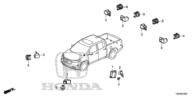 Parking Sensor for 2019 Honda Ridgeline #0